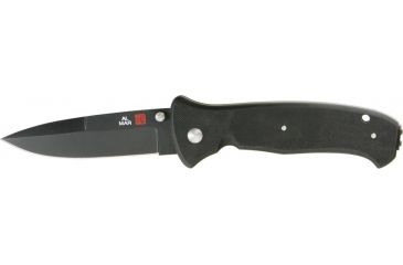 Image of Al Mar Knives Sere 2000 Fold Knife, Matte Black finish Blade, Black Handle AMS2KB