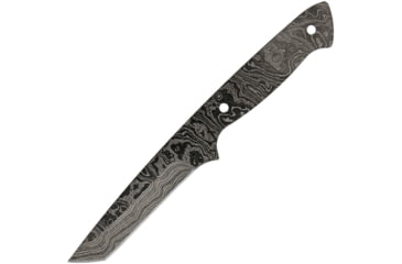 Image of Alabama Damascus Steel Damascus Knife Replacement Blade, Damascus Knife Blades, 6.88in Overall, 3in Blade, One Piece Damascus Steel Construction, ADS087 DKG