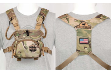 Image of Alaska Guide Creations Kodiak Cub Gen L Binocular Harness, Multicam, KC-L-MC