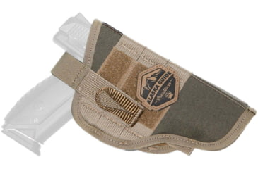 Image of Alaska Guide Creations Pistol Belt Holster, Ambidextrous, Ranger Green, HLST-RG