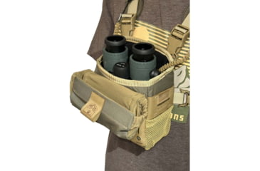 Image of Alaska Guide Creations Ravus Flex Bino Pack, Ranger Green, FLEX-RG