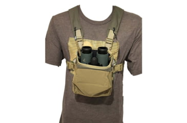 Image of Alaska Guide Creations Ravus Flex Bino Pack, Ranger Green, FLEX-RG