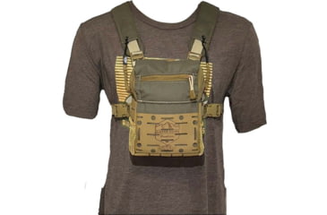 Image of Alaska Guide Creations Ravus Flex Bino Pack, Ranger Green, FLEX-RG