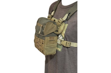 Image of Alaska Guide Creations Ravus Flex Bino Pack, Ranger Green, FLEX-RG