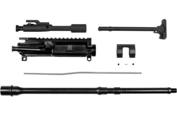 Image of Alexander Arms DIY Upper Kit, AR-15, 6.5mm Grendel, 16 inch Barrel, Mid Length, 1-8 Twist, 5/8x24 Thread, Matte Black, Melonite, KIT-65-16-10RD
