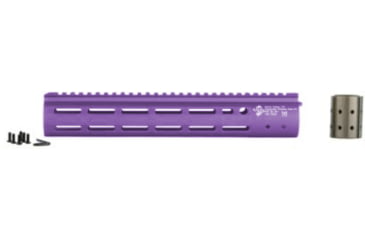Image of ALG Defense 12in Ergonomic Modular Railed Handguard - V3, Purple, 12in 05-321P