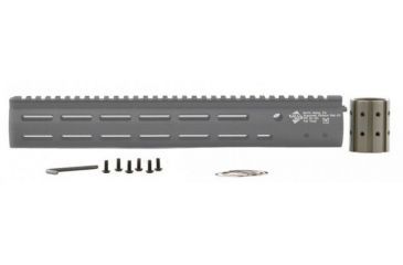 Image of ALG Defense 13in Ergonomic Modular Railed Handguard - V3, Gray, 13in 05-322G