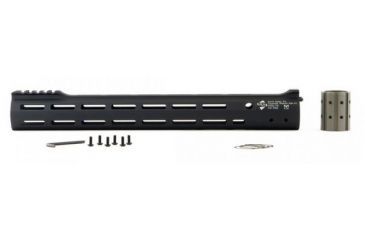 Image of ALG Defense 15in Ergonomic Modular Railed Handguard - V2 M-LOK, Black, 15in 05-319B