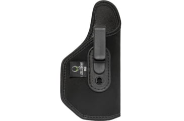 Image of Alien Gear Holsters Grip Tuck Universal Holster, Compact w/Light, Single Stack, Right, Black, GTCSRHL1
