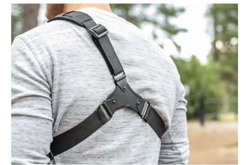 Image of Alien Gear Holsters Cloak Chest Holster, Glock 29/30, Right Hand, Black, Regular, 00193858308517