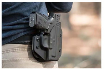 Image of Alien Gear Holsters Cloak Mod OWB Holster, Left Hand, CM-0900-LH-R-15-D