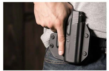 Image of Alien Gear Holsters Cloak Mod OWB Holster, Left Hand, CM-0900-LH-R-15-D