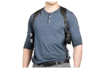Image of Alien Gear Holsters Cloak Shoulder Holster, Glock 19, CTSH-M-4-H-0057-BK-D