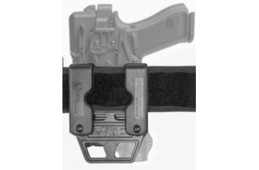 Image of Alien Gear Holsters High Ride Rapid Force Belt Slide Expansion w/ Bag Packaging, Matte Black, RBS-H-BK-B
