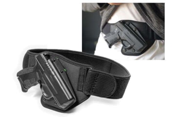 Image of Alien Gear Holsters Low-Pro Belly Band Holster for Sig 365, Right Hand, Matte Black, XXXL, 52.3 - 57, LPBB-0900-RH-XXXL