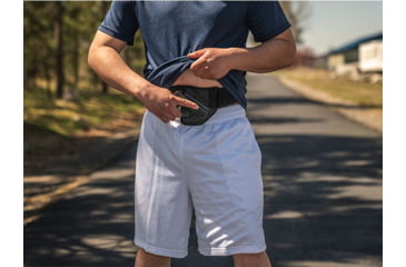 Image of Alien Gear Holsters Low-Pro Belly Band Holster for Sig 365, Right Hand, Matte Black, XXXL, 52.3 - 57, LPBB-0900-RH-XXXL