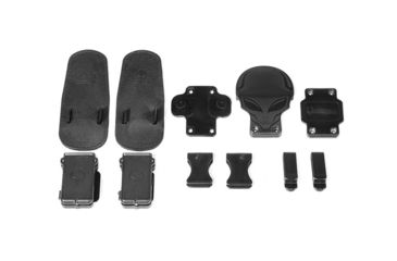 Image of Alien Gear Holsters Mag Carrier Double, .380 Auto/32 ACP, Single Stack, Ridgid, 1.5in Belt Slide, Black, CMCD-1-1-R-15-D