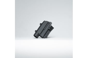 Image of Alien Gear Holsters Paddle Rapid Force Polymer Level II w Axon OWB Paddle Holster, S&amp;W M&amp;P9c M2.0 Compact 4 In/M&amp;P9 2.0 4.25 In/Per. M&amp;P9 M2.0 C.O.R.E. Ported/Pro Series 4.25 In, Left Hand, Matte Black, Large Light, R2-P-0880-BK-LH-LL-AX-B