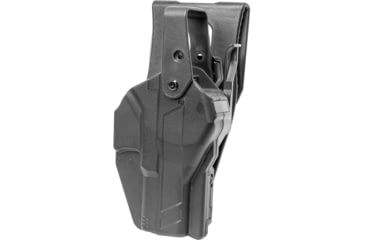 Image of Alien Gear Holsters Rapid Force Duty Holster Low Ride Belt Slide Level III w QDS, Sig P320 Compact/M18/XCompact, Right, Black, Matte, One size, 193858358604