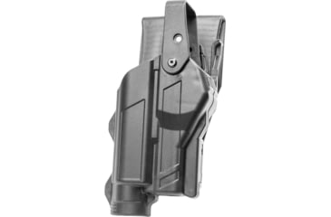 Image of Alien Gear Holsters Rapid Force Duty Holster Low Ride Belt Slide Level III Light Bearing w QDS, Sig P320 Compact/M18/XCompact, Right, Black, Matte, One size, 193858313191