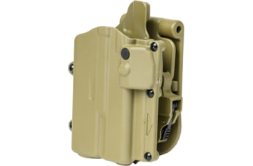 Image of Alien Gear Holsters Rapid Force Duty Holster LVL 3 w/o Light w/Bag Packaging, Glock 19/45 Gen 1-5/19X/19 MOS/23 Gen 1-4/44/45 MOS, Glock 17/47 Gen 1-5/17 MOS/22 Gen 1-4/47 MOS, Right Hand, Matte Tan, RD-M-0057-TN-RH-L0-B