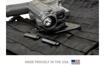 Image of Alien Gear Holsters Rapid Force Expansion - MOLLE Adapter - Black - Right Hand - Clamshell Packaging, Matte Black, RFX-ML-BK-RH-C