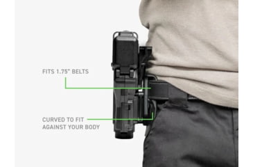 Image of Alien Gear Holsters Rapid Force Expansion - Stanard Paddle - Black - Clamshell Packaging, Matte Black, RFX-PA-BK-C