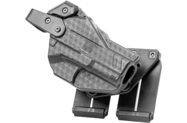Image of Alien Gear Holsters Rapid Force MOLLE Holster Lvl III XL Optic w QDS, M&amp;P9/40/M2.0 4.25in, Right, Basketweave, One size, 193858377179