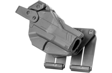 Image of Alien Gear Holsters Rapid Force MOLLE Holster Lvl III XL Optic w QDS, Glock 17/31/47/22 Gen 1-4, Right, Black, Matte, One size, 193858377476
