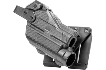 Image of Alien Gear Holsters Rapid Force MOLLE Holster Lvl III Light Bearing XL Optic w QDS, M&amp;P9/40/M2.0 4.25in, Left, Black, Basketweave, One size, 193858377957