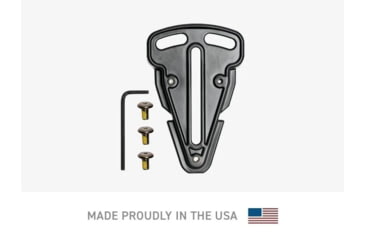 Image of Alien Gear Holsters Rapid Force - Multi Holster Adapter - Black - Clamshell Packaging, Matte Black, RFPT-MHA-BK-C