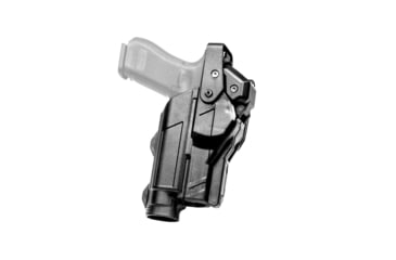 Image of Alien Gear Holsters Rapid Force Duty Holster, Slide, Mid Ride, For S&amp;w M&amp;p9c M2.0 Compact 4 Inch Barrel, Matte - RFS-0873-L-MB-12-D