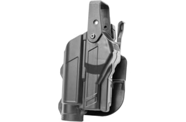 Image of Alien Gear Holsters Rapid Force Paddle Holster Level III Light Bearing, Glock 17/22/31/DR920, Right, Black, Basketweave, One size, 193858754178
