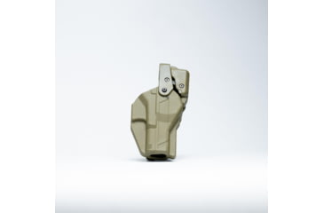 Image of Alien Gear Holsters Rapid Force Polymer Level III OWB Belt Duty Holster, Glock 19/19X/19 MOS/23 Gen 1-4/44/45/45 MOS, Glock 17/17 MOS/22 Gen 1-4/47/47 MOS, Left Hand, Tan, No Light, R3-M-0057-TN-LH-L0-A0-B