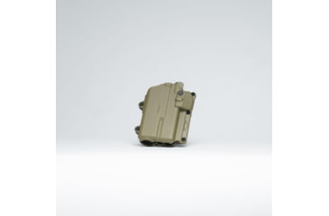 Image of Alien Gear Holsters Rapid Force Polymer Level II OWB Paddle Holster, Glock 19/19X/19 MOS/23 Gen 1-4/44/45/45 MOS, Glock 17/17 MOS/22 Gen 1-4/47/47 MOS, Left Hand, Tan, Large Light, R2-P-0057-TN-LH-LL-A0-B