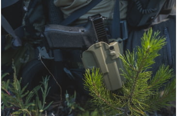 Image of Alien Gear Holsters Rapid Force Polymer Level II OWB Paddle Holster, Sig P365/Sig P365X No-Optic/Sig P365 SAS/Sig P365XL/Sig P365XL Spectre Comp., Right Hand, Matte Black, No Light, R2-P-0900-BK-RH-L0-A0-B