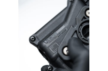 Image of Alien Gear Holsters Rapid Force Polymer Level III OWB Belt Duty Holster, S&amp;W M&amp;P9c M2.0 Compact 4 In/M&amp;P9 2.0 4.25 In/Per. M&amp;P9 M2.0 C.O.R.E. Ported/Pro Series 4.25 In, Right Hand, Matte Black, Large Light, R3-M-0880-BK-RH-LL-A0-B