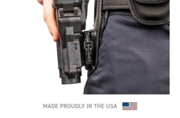 Image of Alien Gear Holsters Rapid Force - Quick Disconnect System - Black - Bag Packaging, Matte Black, RFPT-QD-BK-B