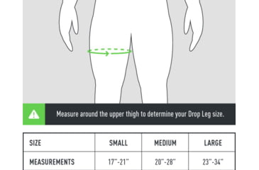 Image of Alien Gear Holsters Shape Shift Expansion Drop Leg, Small, SSEPDL-S-D