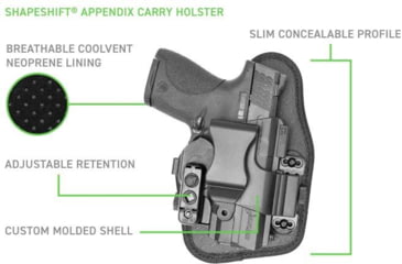 Image of Alien Gear Holsters Shapeshift Core Carry Pack - SSHK-0220-RH-D