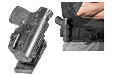 Image of Alien Gear Holsters ShapeShift MOLLE Holster , Sig P365/P365SAS, Right, Black, One size, 193858361116