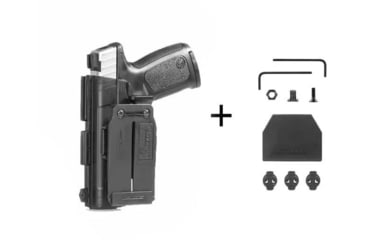 Image of Alien Gear Holsters ShapeShift MOLLE Holster , Sig P365/P365SAS, Right, Black, One size, 193858361116