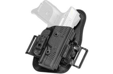 Image of Alien Gear Holsters ShapeShift OWB Slide Holster, Springfield Armory Hellcat, Right Hand, Black, 00193858310619