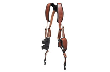 Image of Alien Gear Holsters Shape Shift Shoulder Holster Expansion, Right Hand, Brown, Single Mag Carrier, .45 ACP/10 mm, Double Stack, SSEPSH-RH-BR-5-D