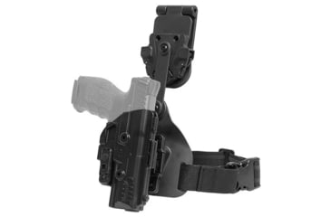 Image of Alien Gear Holsters ShapeShift Swivel Drop Leg Holster, 1911, Colt, Springfield, Right Hand, Black, SSSD-0007-RH-D