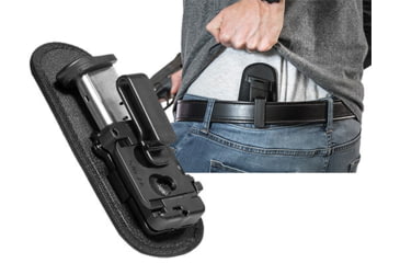 Image of Alien Gear Holsters Single Mag Carrier, 9 mm/.40 Smith &amp; Wesson, Double Stack, Black, CMCS-4-D