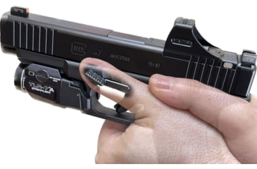 Image of Align Tactical Thumb Rest Trigger Pin, Glock 43/43X/48, Slimline, Black, 102024