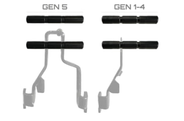 Image of Align Tactical Thumb Rest Trigger Pin, Glock 43/43X/48, Slimline, Black, 102024