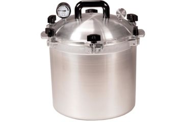 Image of All American Canner Pressure Cooker, 21.5Qt, Silver 1201788