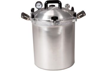 Image of All American Canner Pressure Cooker, 30 Qt., Silver 1201790